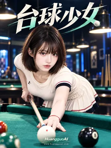 台球少女